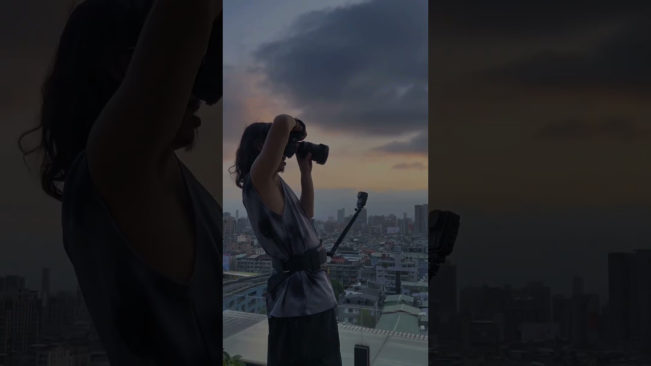 你有想過這樣自拍,雙手都輕鬆,但恥度的部分就不好說啦!Insta360 Ace pro可以翻轉螢幕真的很方便,隨時看看自己有沒有拍偏了!Flowstate防震科技讓我在大走路的時候都不會影響太多! 縮圖