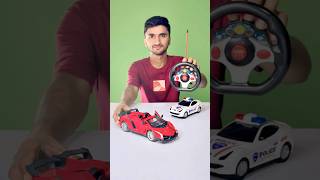 Mini Police Car V/S Rc Ferrari Car Riding Test🔥#shorts #shortsfeed #shortvideo #car #rccar #ferrari