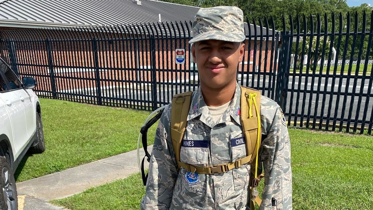 Ayden at 2025 civil Air patrol encampment North Carolina