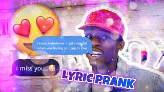QUANDO RONDO “It Ain’t Easy”| LYRIC PRANK ON EX GIRLFRIEND **FAIL**
