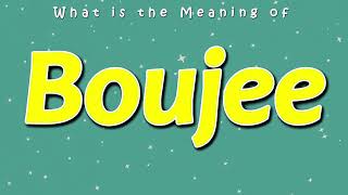 Celebrity What is the Meaning of Boujee Net Worth