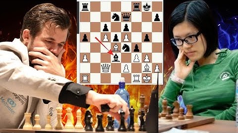Perfect chess game 134 Magnus Carlsen vs Hou Yifan