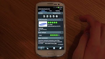 Samsung Galaxy S3 Benchmark