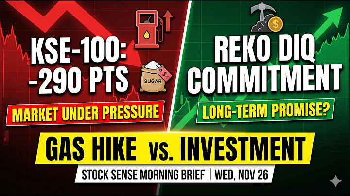 Selling Pressure Hits KSE-100: What Investors Need to Know Today (Nov 26)
