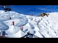 Descente  ski la plus dure du monde chavanette 90 aux portes du soleil