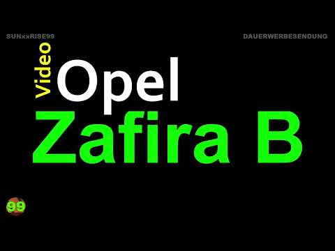 OPEL ZAFIRA B