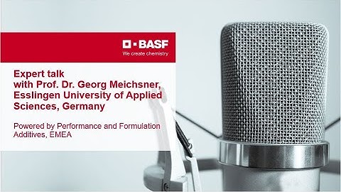 Trailer - BASF Expert Talk about Paints and Coatings Trends
