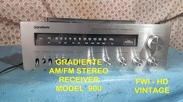 GRADIENTE RECEIVER MODEL 900 / VENDIDO