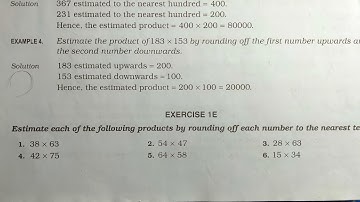 RS Aggarwal math class 6 exercise 1E ।। Class 6 exercise 1E RS Aggarwal math solution