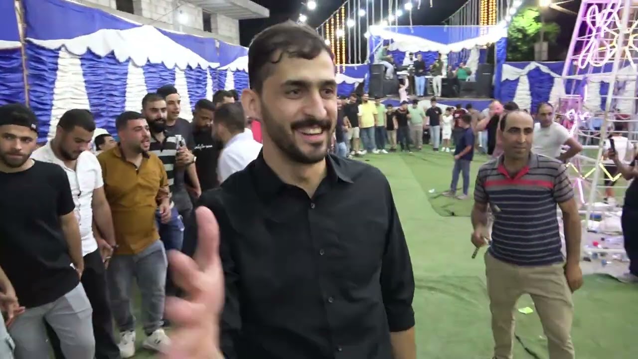 افراح ال فريحات حفل سهرة المحامي قصي فريحات الفنان بشار الباسم الجزء 3