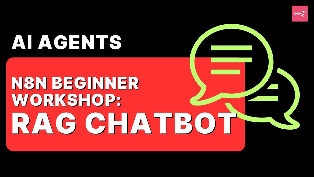 n8n Tutorial: How to Create a RAG ChatBot with n8n AI Agents - YouTube