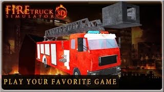 Firefighter Truck Simulator 3D - [iOS][Android] - Game Trailer - Appgame.in.th screenshot 2