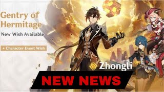 NEW UPDATE! Focused Experience Mode & Chronicled Wish Banner Zhongli,HuTao And More - Genshin Impact