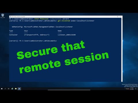 How to use powershell remoting over https