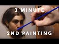 2nd Painting in 3 minutes, Full tutorial Dec. 1st on Patreon