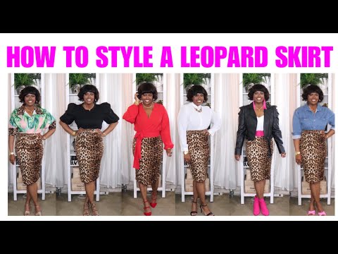 Video: 10 stilige og trendy måter å style et leopard midikjørt på