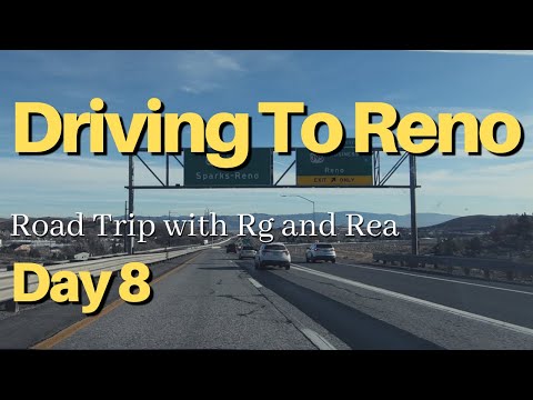 Driving To Reno Nevada From Klamath Falls Oregon | Day 8