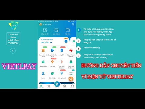 hướng dẫn chuyển tiền vào ví điện tử viettelpay và chuyển tiền từ ví điện tử ra tài khoản ngân hàng | Foci