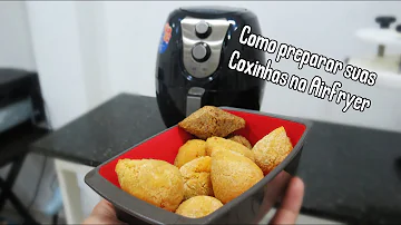 Pode colocar salgado congelado na AirFryer?