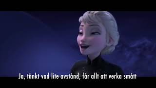 Frozen - Let it Go [Slå Dig Fri Lyrics Sångtekst Swedish]