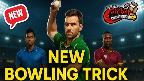 Wcc2 game New Version Bowling Trick! How to take wicket in wcc2 game ( Any Match) ! Bowling tips