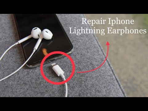 How to fix Lightning Earphones | How to repair headphone jack |Earphones One Side Not working solved