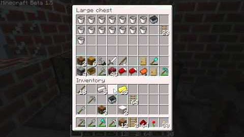 Minecraft Beta 1.5 UpDate Gameplay [Weather ; Detector and Booster rail ; Achievements ; Statistics]