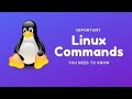 Basic linux commands