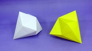 How to make easy paper diamond / diy paper diamond 2021