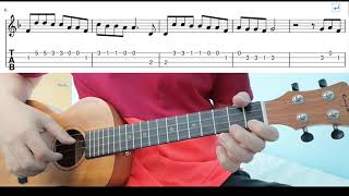 Remember Me Easy Ukulele Fingerpicking Tab - Fingerstyle Guitar