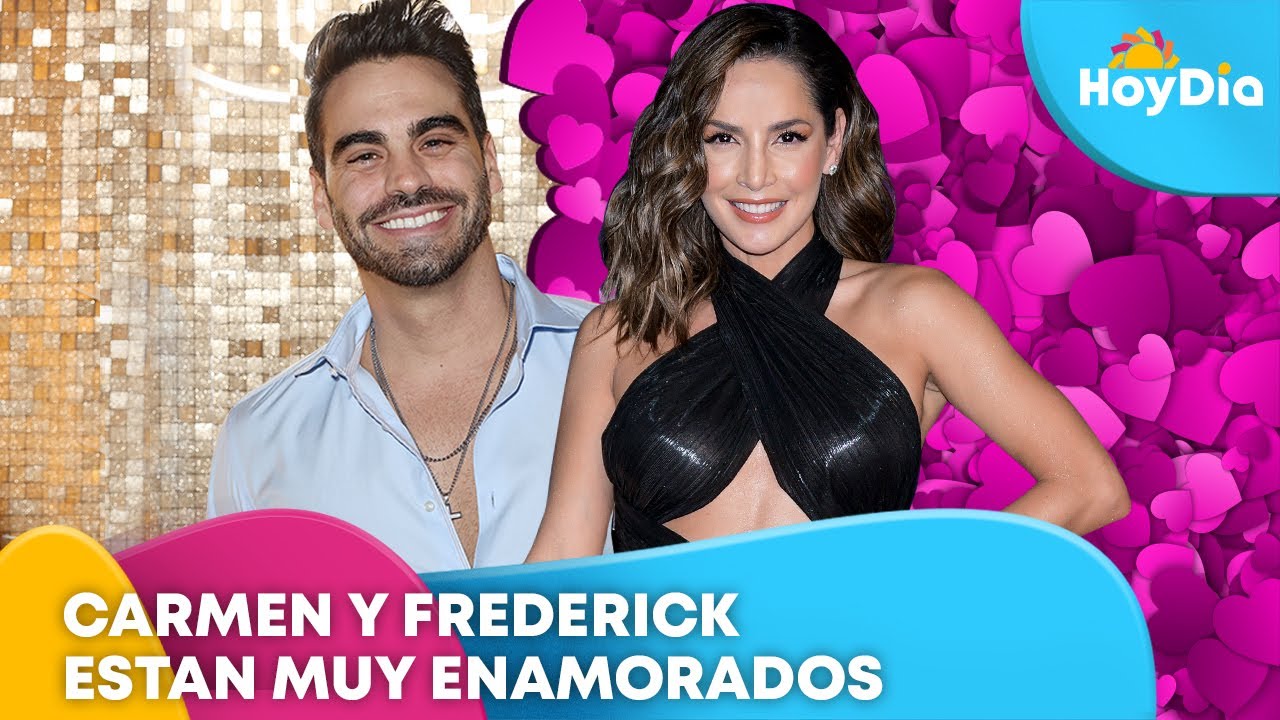 Carmen Villalobos y Frederick Oldenburg confirman su noviazgo 😍💘  | Hoy Día | Telemundo