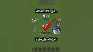 Minecraft Logic Part #2  #shorts #minecraft #logic #gaming @MAINDOVER