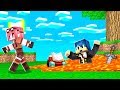 GIOCARE A MINECRAFT CON LA LAVA CHE TI SEGUE QUANDO CAMMINI!