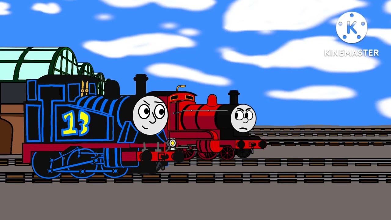 me and Afton whistle at Knapford (read description)
