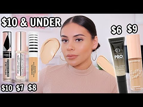 TOP 5 DRUGSTORE CONCEALERS: YOU HAVE TO TRY THESE! *long wearing +