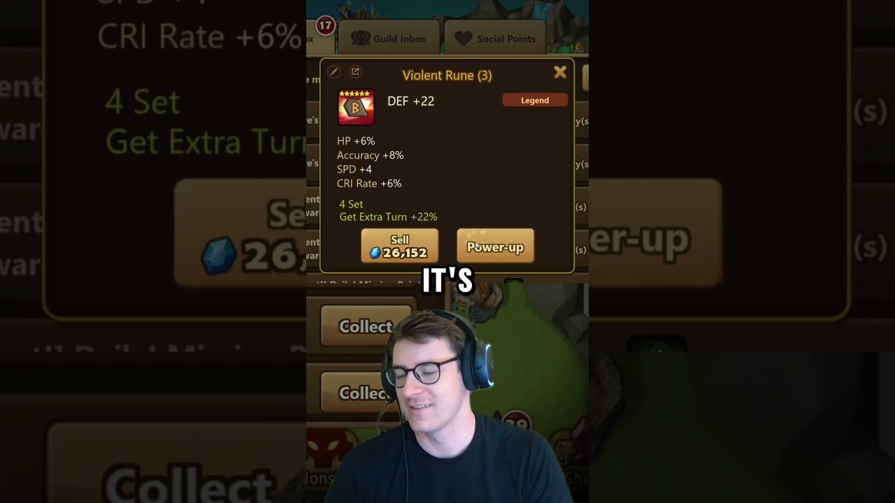 Легендарная руна жестокости для КАЖДОГО СЛОТА?! - Summoners War