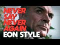Never Say Never Again | EON STYLE