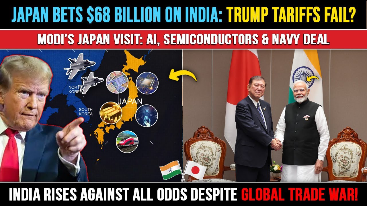 Modi's Japan Deal SHOCKER Defies Trump Tariffs on India