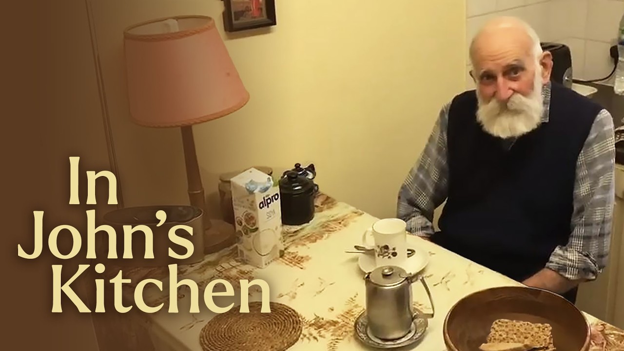 John washes his hands