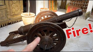 How much are Indian Mughal Empire Cannons worth?