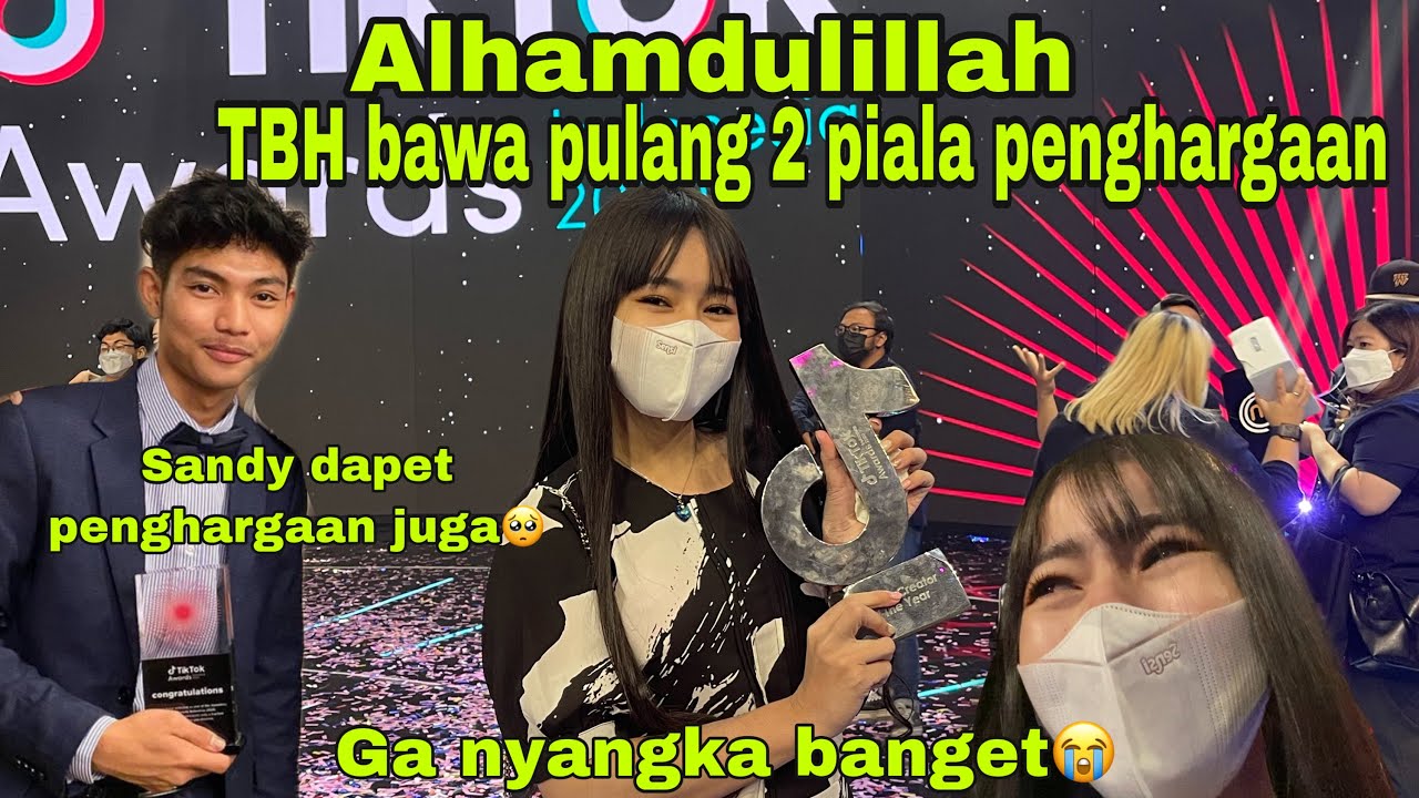 ALHAMDULILLAH CAHYA MENANG TIKTOK AWARDS