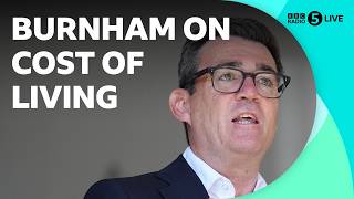 Andy Burnham admits cost of living help is not enough | BBC News