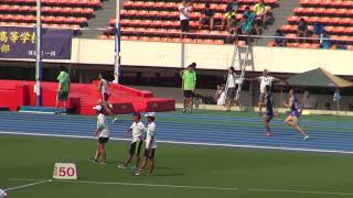 20180714第39回東京都高等学校選抜陸上競技大会 400M 1組目