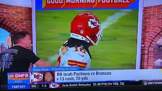 RB Isiah Pacheco - Kansas Chiefs v Denver - NFL Network - Angry Runs  - Kyle Brandt 2022