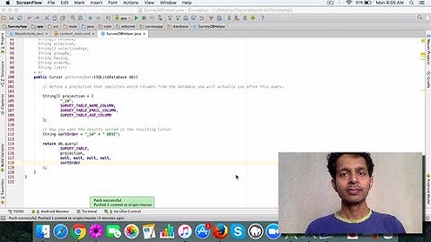 Learn how to use Cursor to get data from SQLite