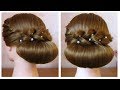 ⭐ Coiffure facile à faire soi même pour soirée/mariage/pour les fêtes cheveux mi long/long