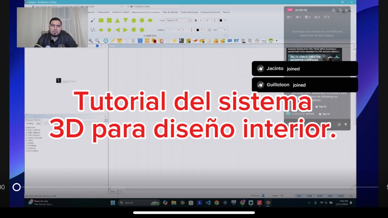 Tutorial Prokitchen Software - Diseño Interior 3D - YouTube