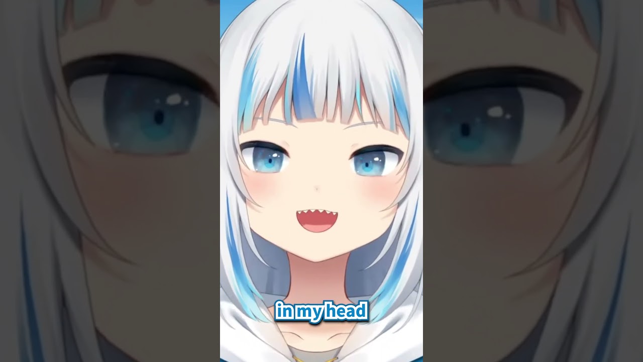 Gura Reads Books in a Very Gura Way