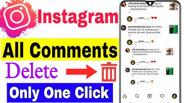 How to Delete ALL commented Instagram post at once || Delete all comment in Instagram