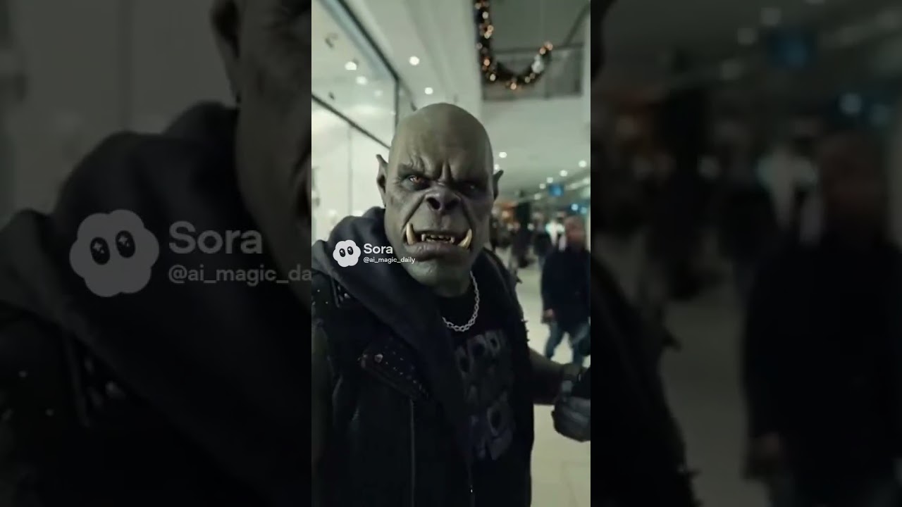 ОРКИ ШТУРМУЮТ ТРЦ! Рейд орков на цивилизацию людей🛒☠️ Real ORCS in the market! 